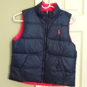 Girls Ralph Lauren Polo Vest *Reversible!